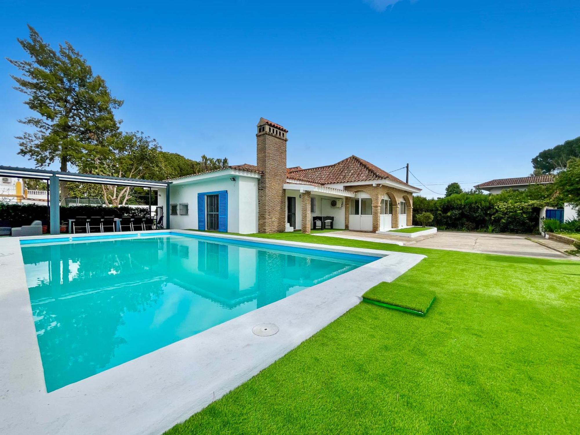 Villa San Patricio I Piscina Privada I Jacuzzi Spa I Bbq I Ps5 I Aire Acon I 3000M2 I 5Min-Centro Jerez de la Frontera Exteriör bild