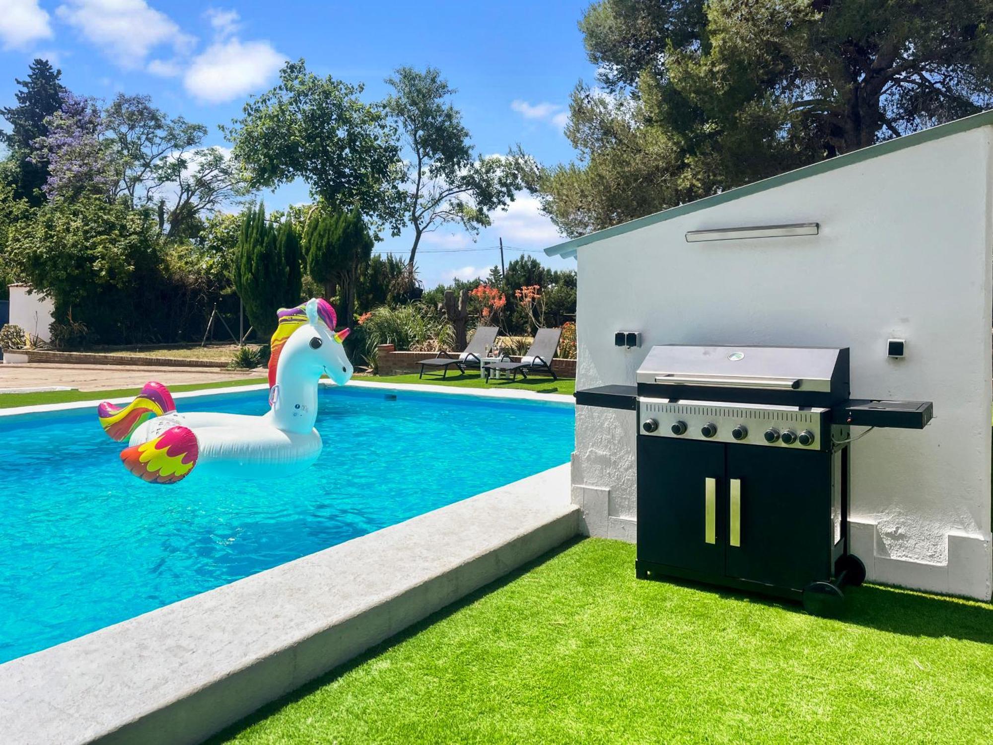 Villa San Patricio I Piscina Privada I Jacuzzi Spa I Bbq I Ps5 I Aire Acon I 3000M2 I 5Min-Centro Jerez de la Frontera Exteriör bild